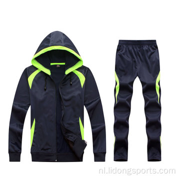 Factorys Custom Made Men Hoodie Trainingspak Sweatsuit